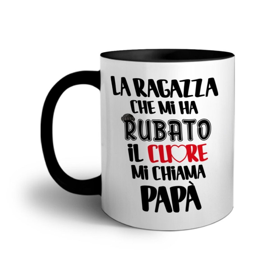 Tazza la ragazza che mi ha rubato il cuore mi chiama papà Per il papà