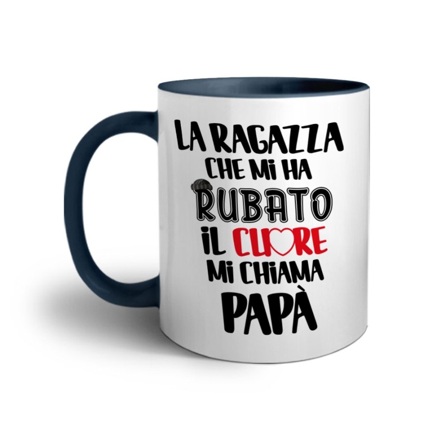 Tazza la ragazza che mi ha rubato il cuore mi chiama papà Per il papà