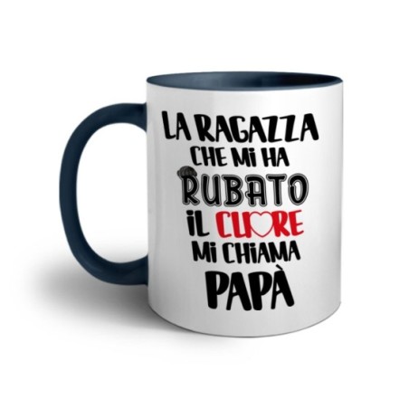 Tazza la ragazza che mi ha rubato il cuore mi chiama papà Per il papà