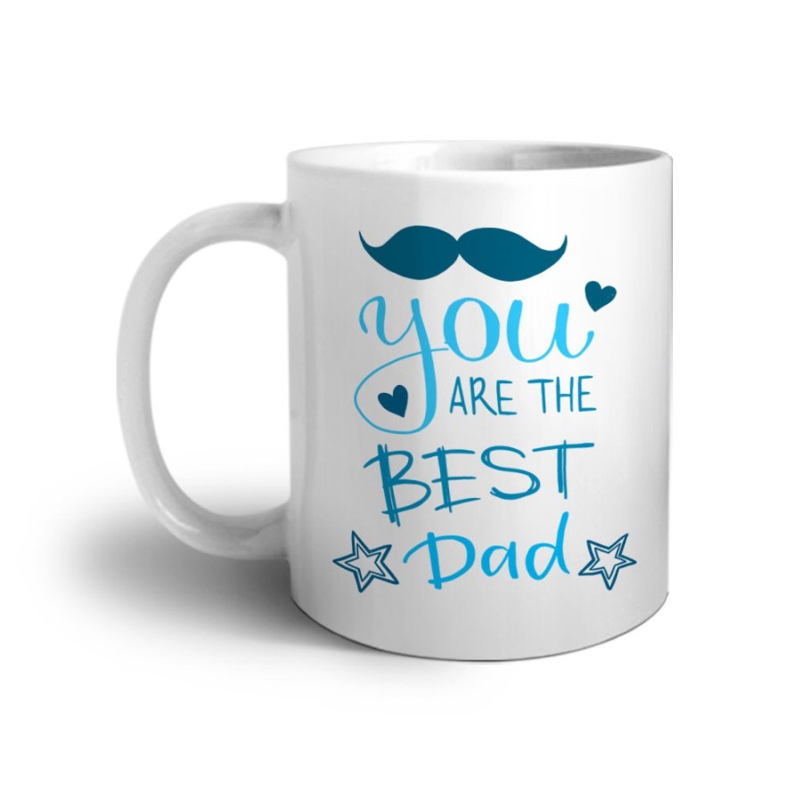 Tazza you are the best dad mustache Per il papà