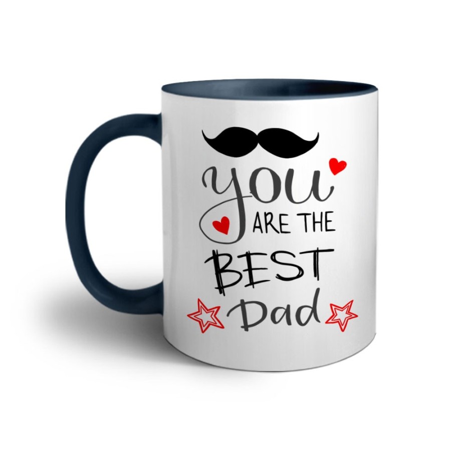 Tazza you are the best dad mustache Per il papà