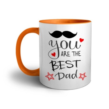 Tazza you are the best dad mustache Per il papà