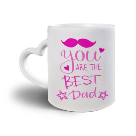 Tazza you are the best dad mustache Per il papà