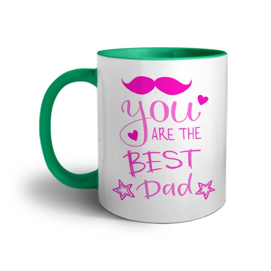Tazza you are the best dad mustache Per il papà