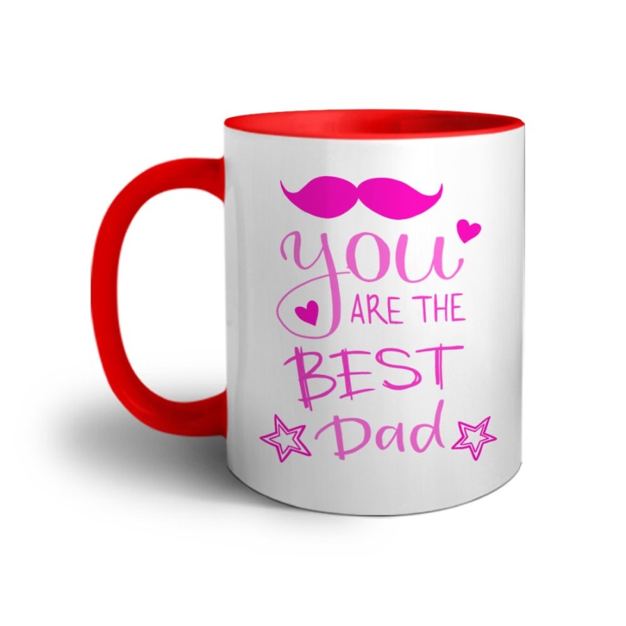 Tazza you are the best dad mustache Per il papà