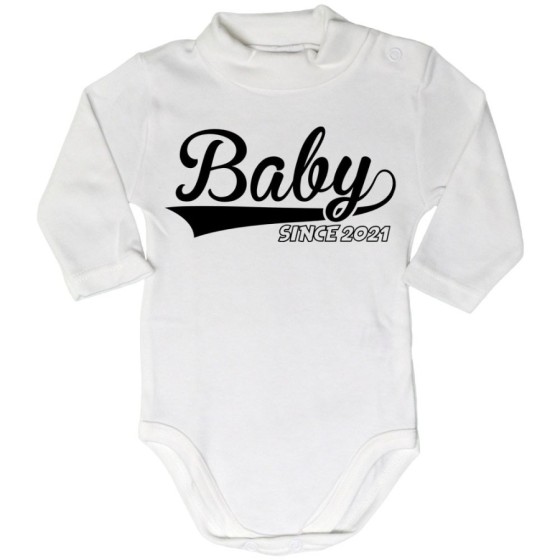 Body lupetto neonato personalizzato con anno baby since Per la famiglia