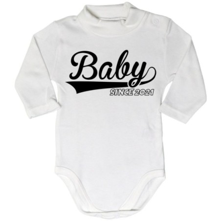 Body lupetto neonato personalizzato con anno baby since