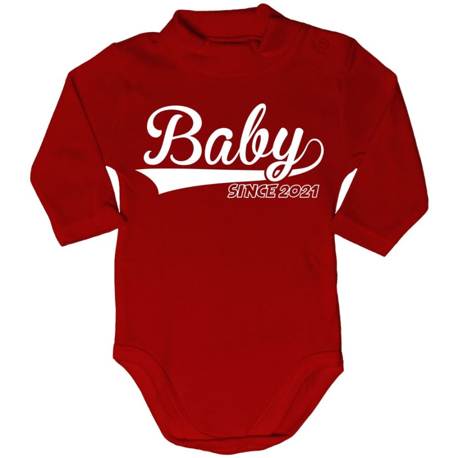 Body lupetto neonato personalizzato con anno baby since Per la famiglia