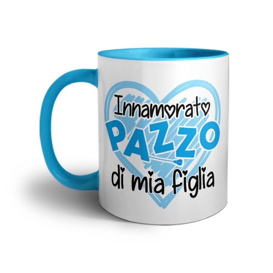 Tazza innamorato innamorata pazza del mio papà Per il papà