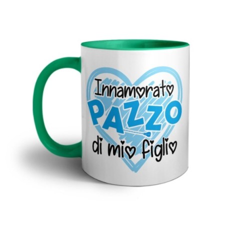 Tazza innamorato innamorata pazza del mio papà Per il papà