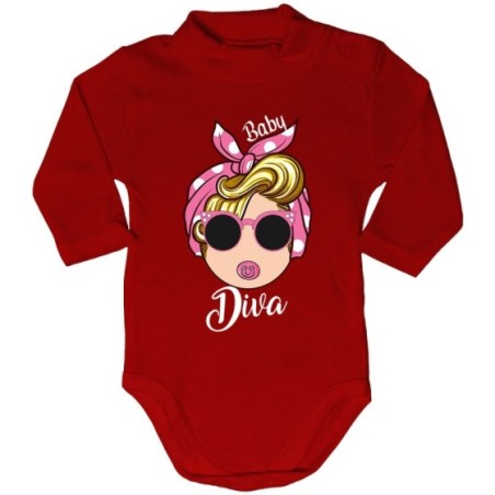 Body lupetto neonata baby diva marilyn Per la famiglia