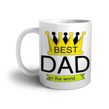Tazza best dad in the world with crown