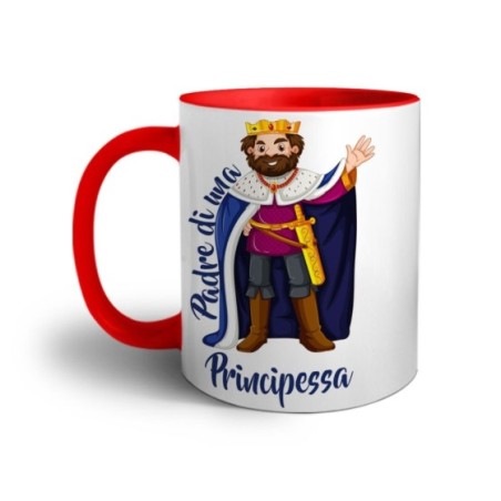 Tazza padre di un principe e principessa royal Per il papà