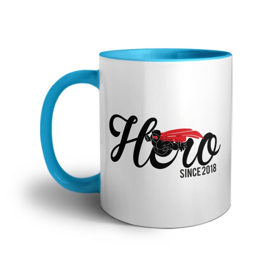 Tazza personalizzata con anno hero since Per il papà