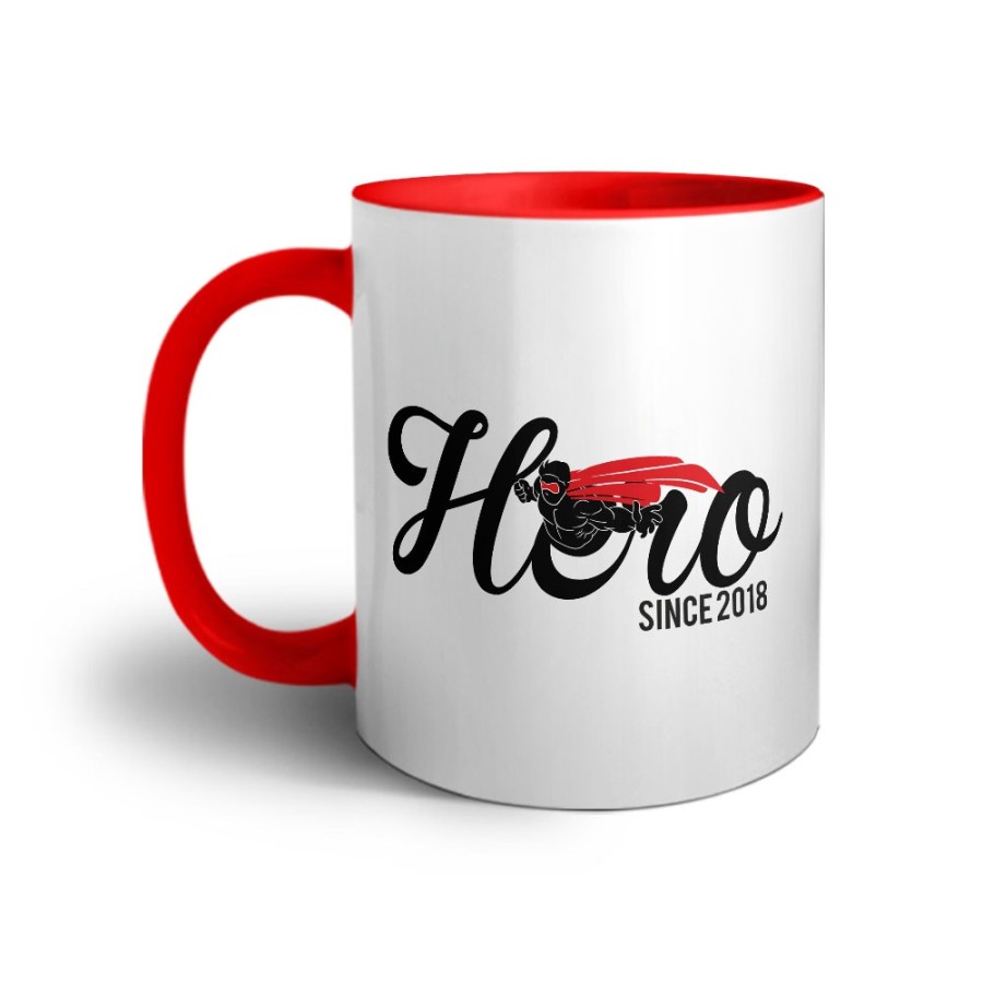 Tazza personalizzata con anno hero since Per il papà