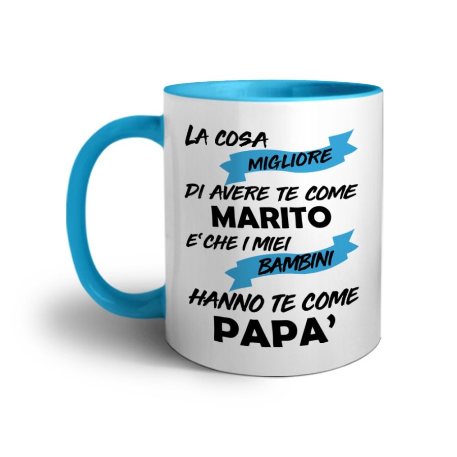Tazza la cosa migliore di avere te come marito è che i miei bambini hanno te come papà Per il papà