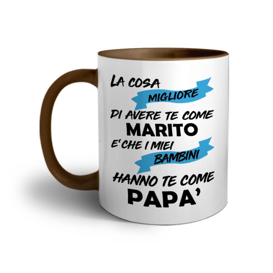 Tazza la cosa migliore di avere te come marito è che i miei bambini hanno te come papà Per il papà