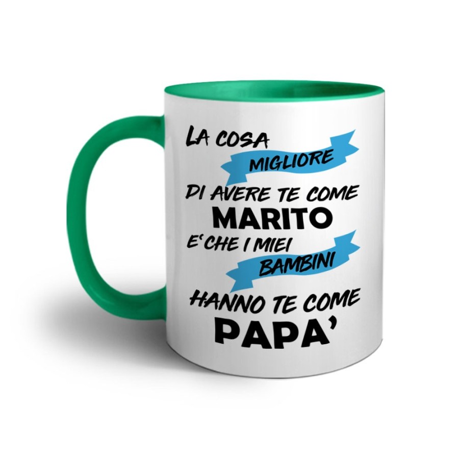 Tazza la cosa migliore di avere te come marito è che i miei bambini hanno te come papà Per il papà