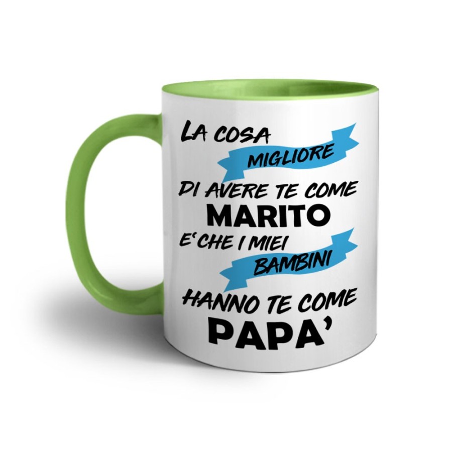 Tazza la cosa migliore di avere te come marito è che i miei bambini hanno te come papà Per il papà