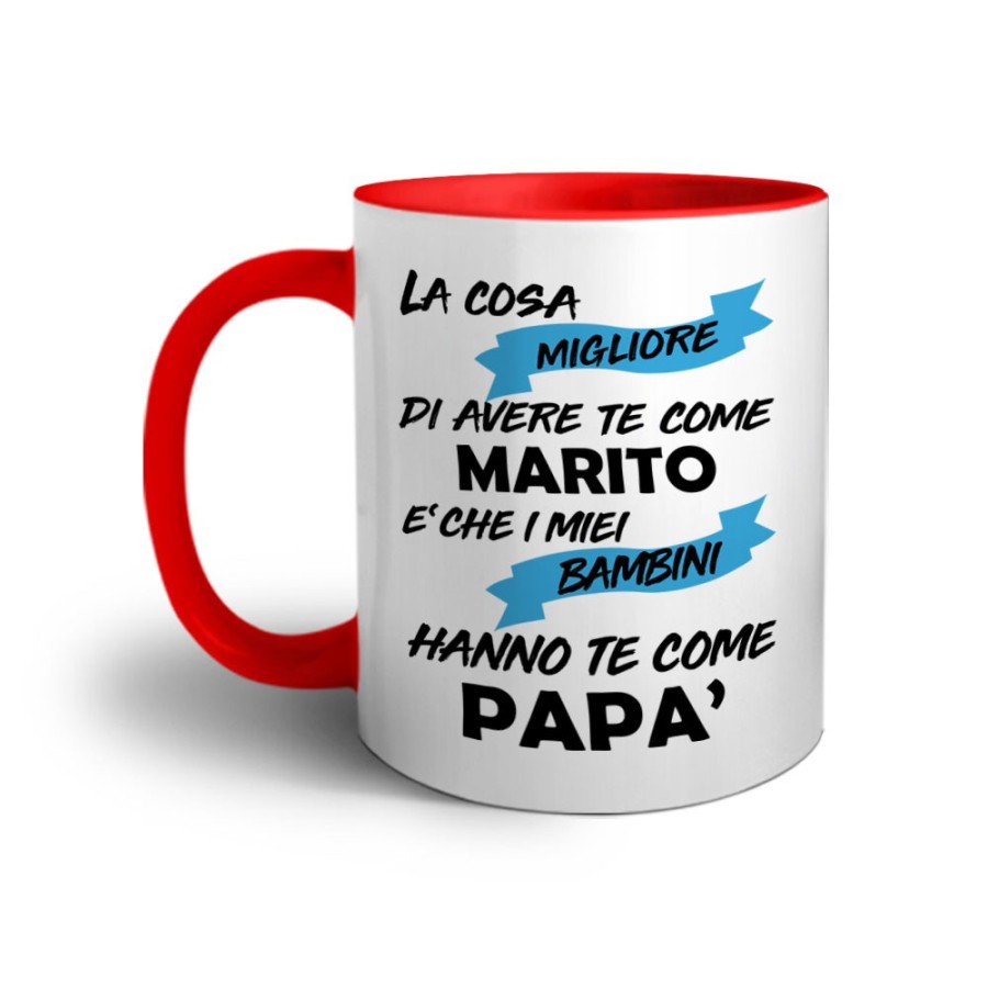 Tazza la cosa migliore di avere te come marito è che i miei bambini hanno te come papà Per il papà