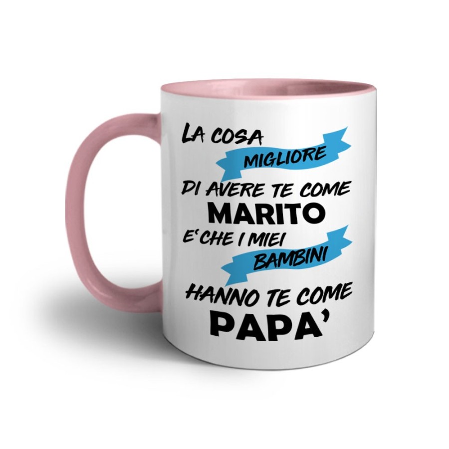 Tazza la cosa migliore di avere te come marito è che i miei bambini hanno te come papà Per il papà