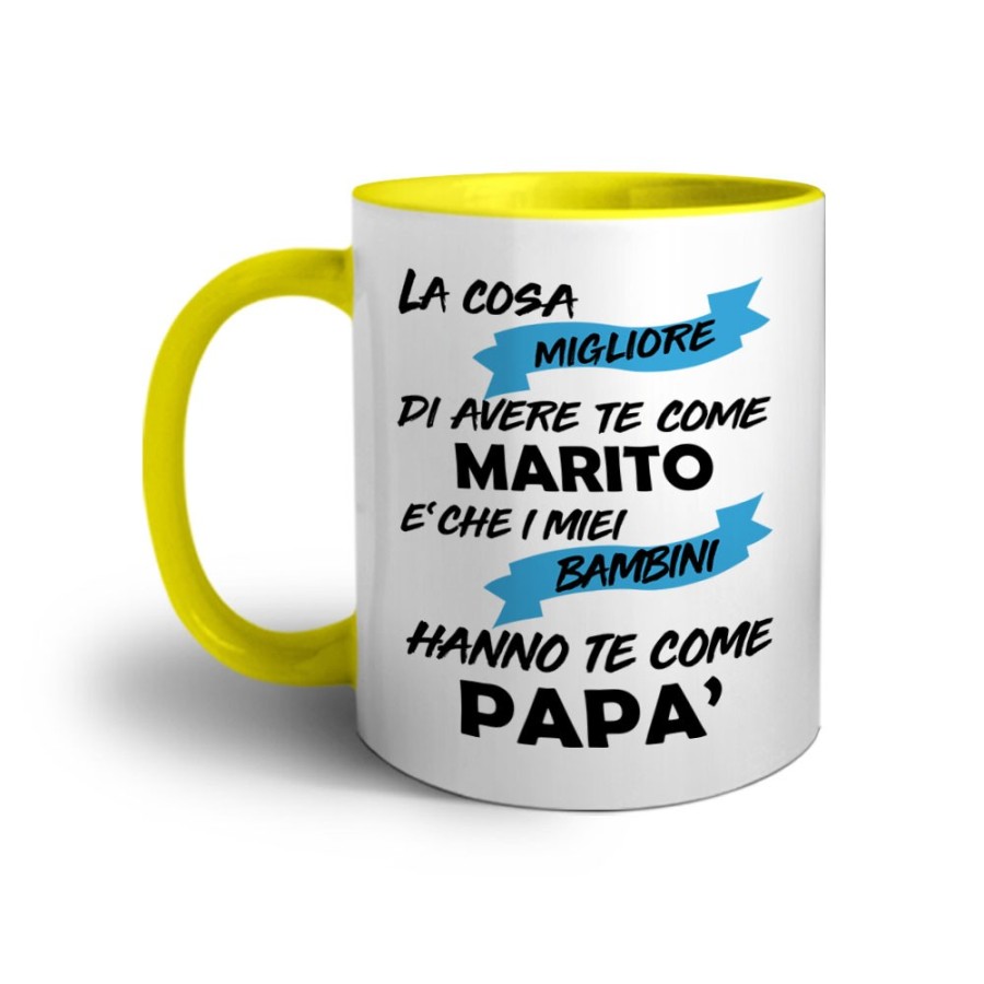 Tazza la cosa migliore di avere te come marito è che i miei bambini hanno te come papà Per il papà