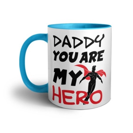 Tazza daddy you are my hero Per il papà