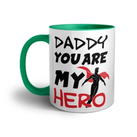 Tazza daddy you are my hero Per il papà