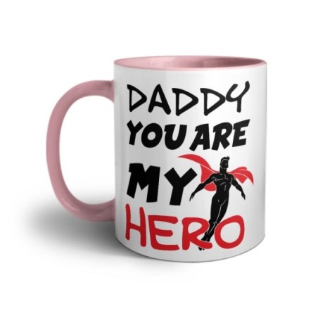 Tazza daddy you are my hero Per il papà
