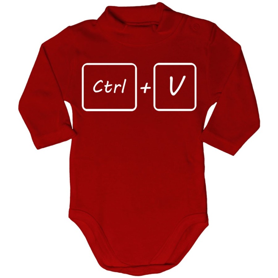 Body lupetto neonato ctrl+v Per la famiglia
