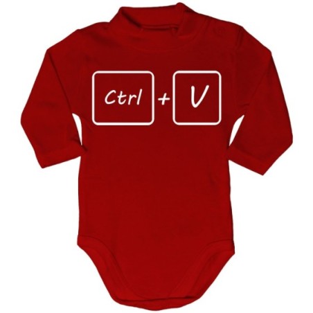 Body lupetto neonato ctrl+v Per la famiglia