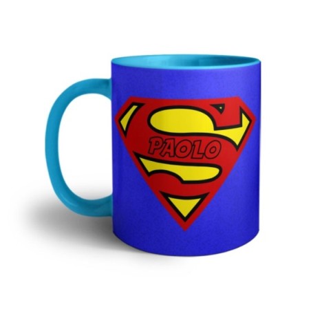 Tazza personalizzata con nome super Per il papà