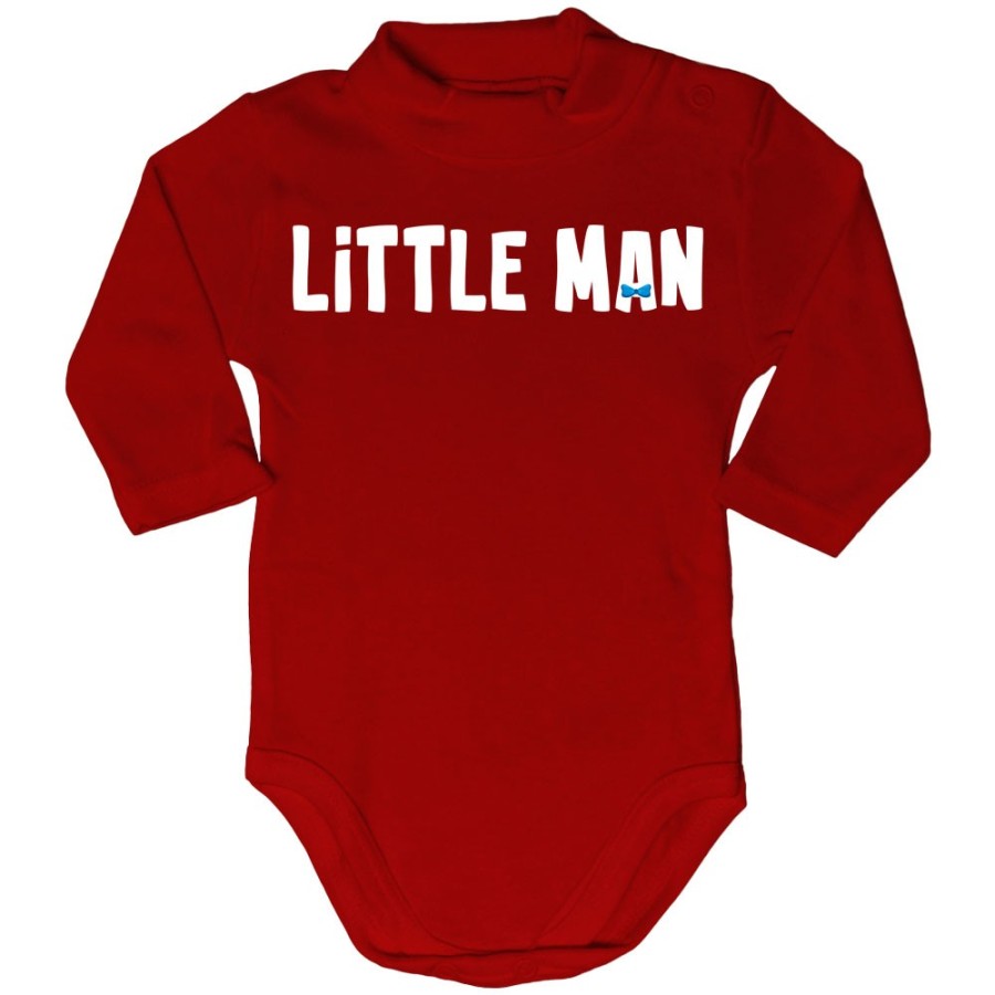Body lupetto neonato little lady little man Per la famiglia
