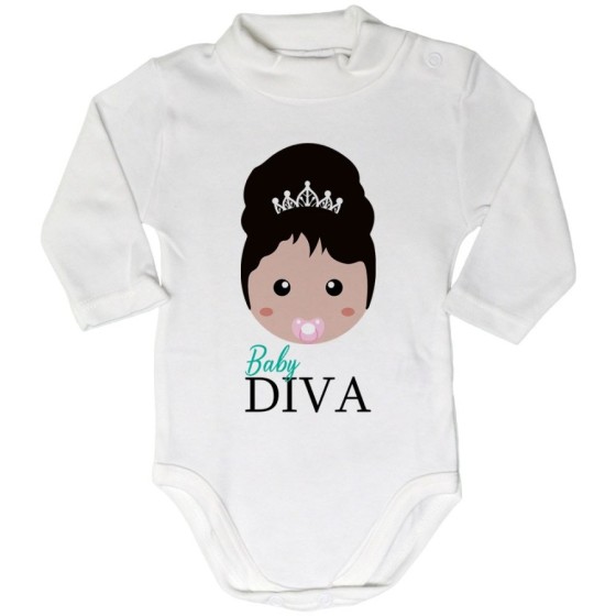 Body lupetto neonato baby diva Per la famiglia