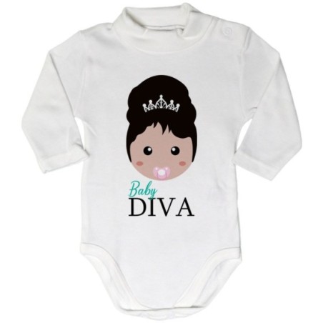 Body lupetto neonato baby diva