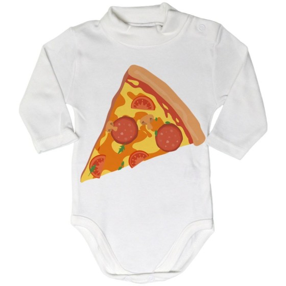 Body lupetto neonato uno spicchio di pizza Per la famiglia