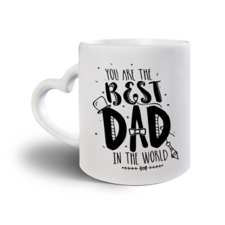 Tazza the best dad in the world Per il papà