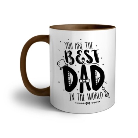 Tazza the best dad in the world Per il papà