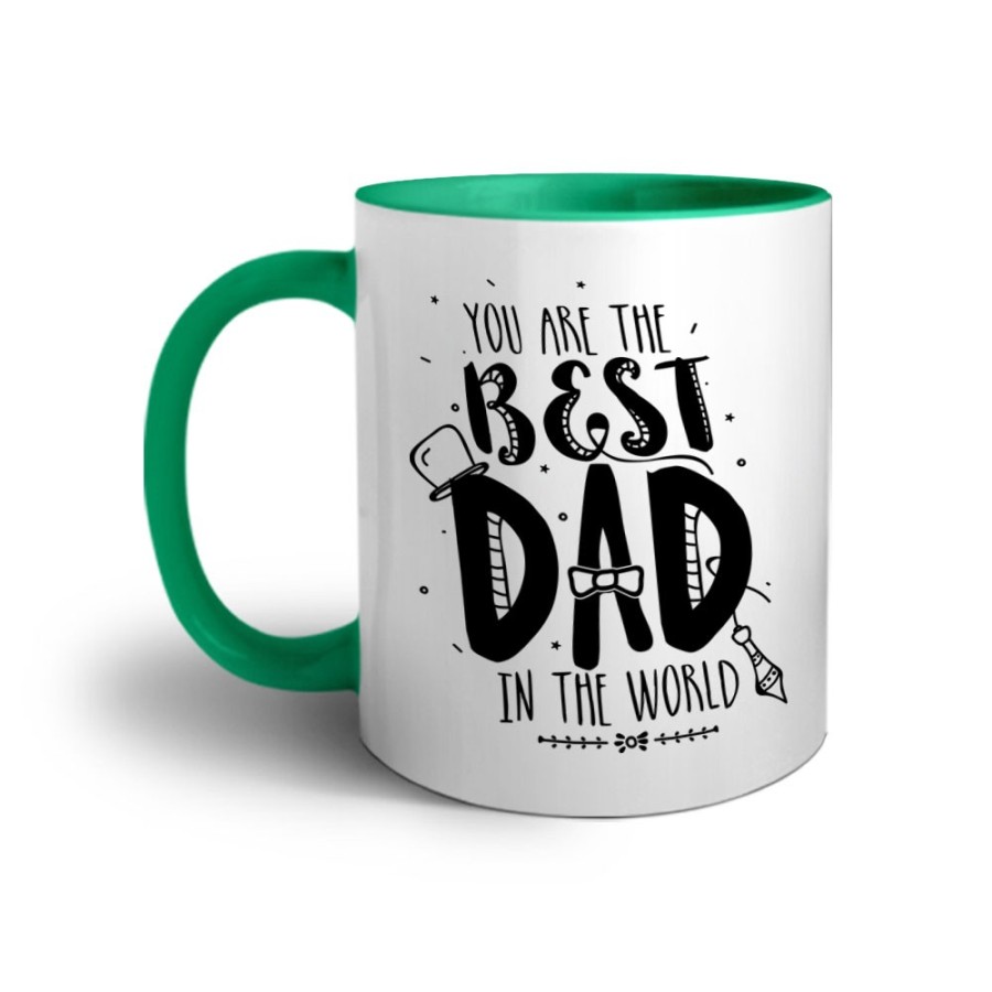 Tazza the best dad in the world Per il papà