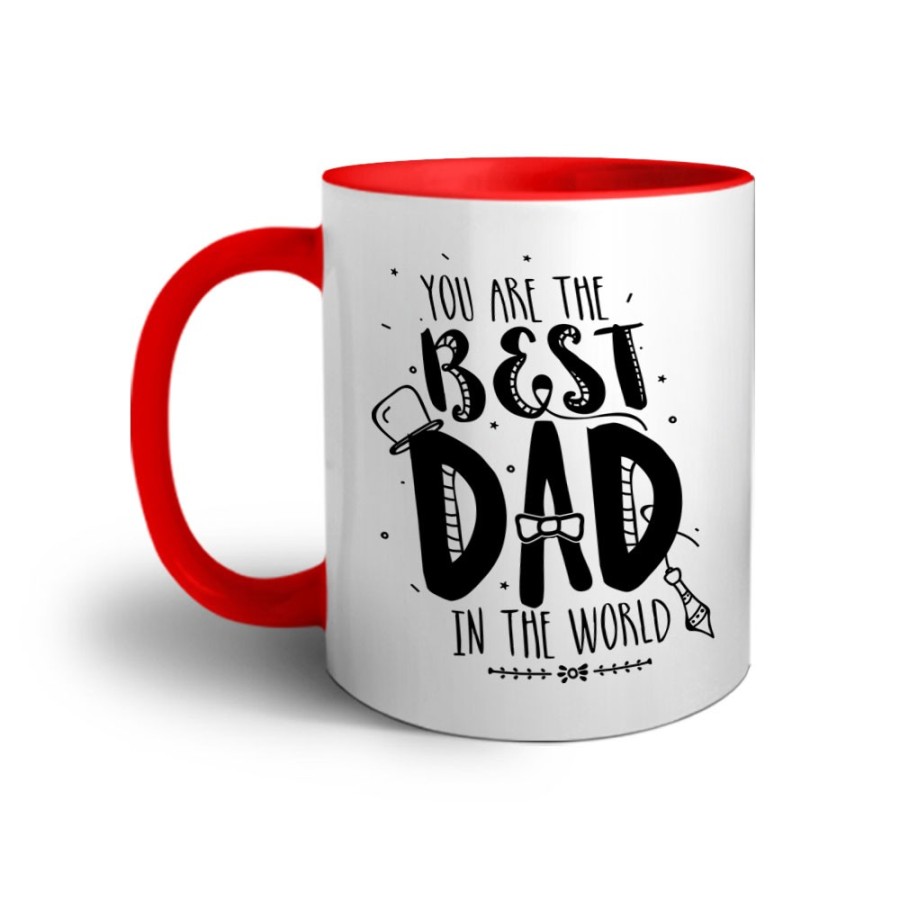 Tazza the best dad in the world Per il papà