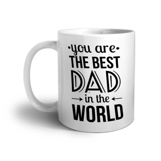Tazza you are the best dad in the world Per il papà
