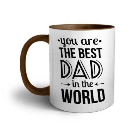 Tazza you are the best dad in the world Per il papà