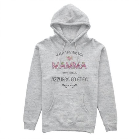Felpa donna personalizzata con nomi questa fantastica mamma appartiene a  Per la mamma