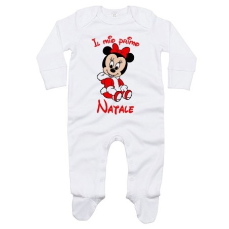 Tutina neonata personalizzabile con nome il mio primo...