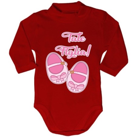 Body lupetto neonata tale figlia con scarpine di danza Per la famiglia