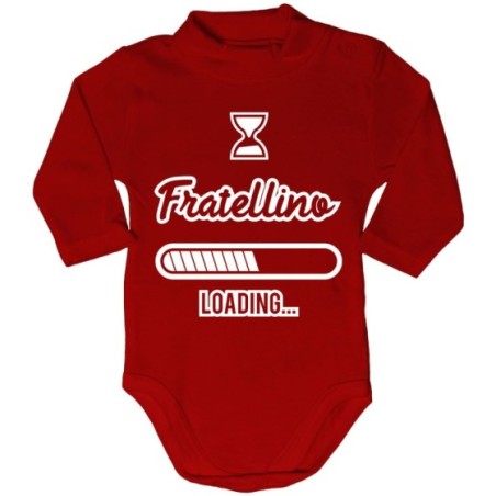 Body lupetto neonato fratellino sorellina loading Per la famiglia