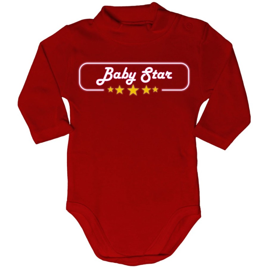Body lupetto neonata baby star Per la famiglia