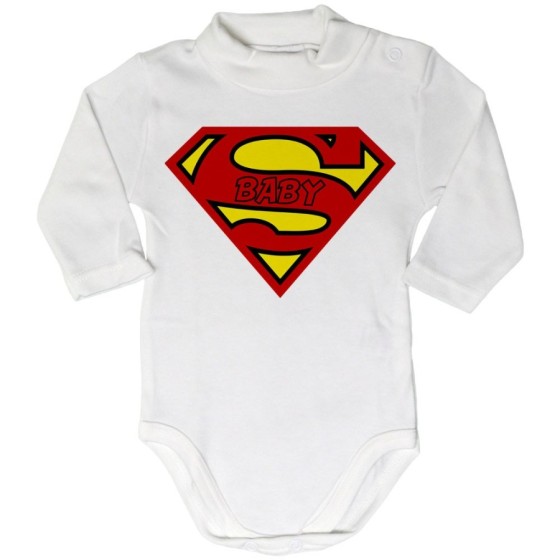 Body lupetto neonato super baby superman Per la famiglia