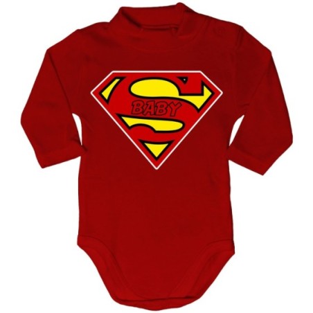 Body lupetto neonato super baby superman Per la famiglia