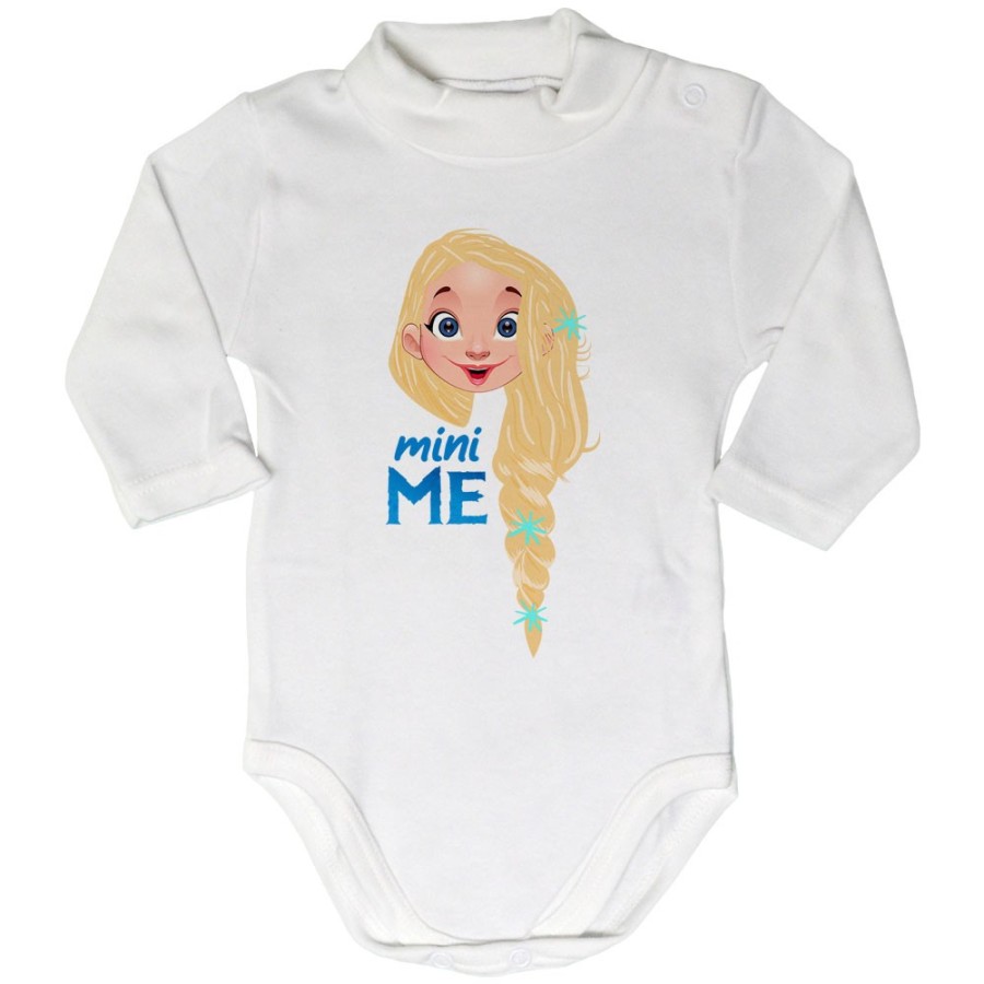 Body lupetto neonata mini me elsa Per la famiglia